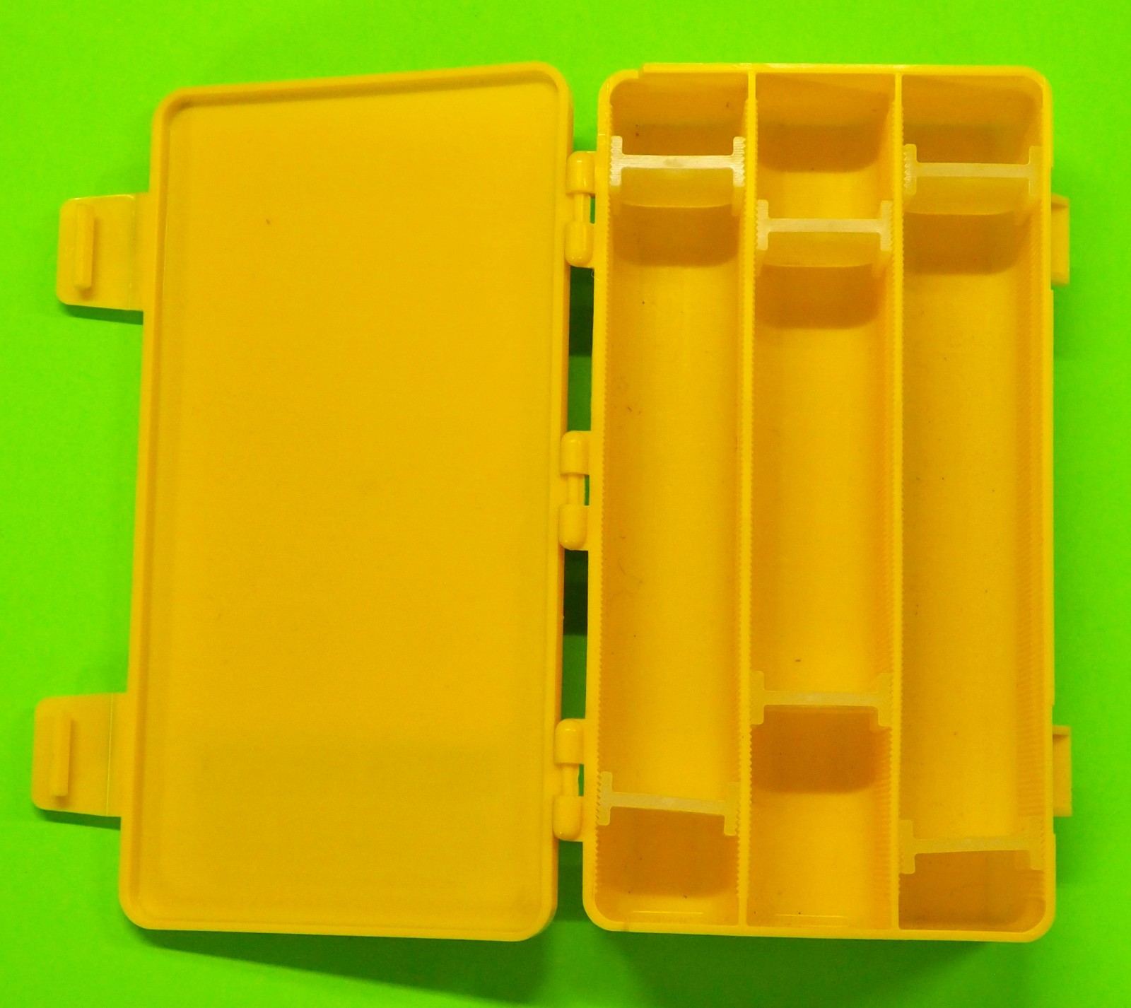 Forster Products Yellow Plastic Storage Box-NOS