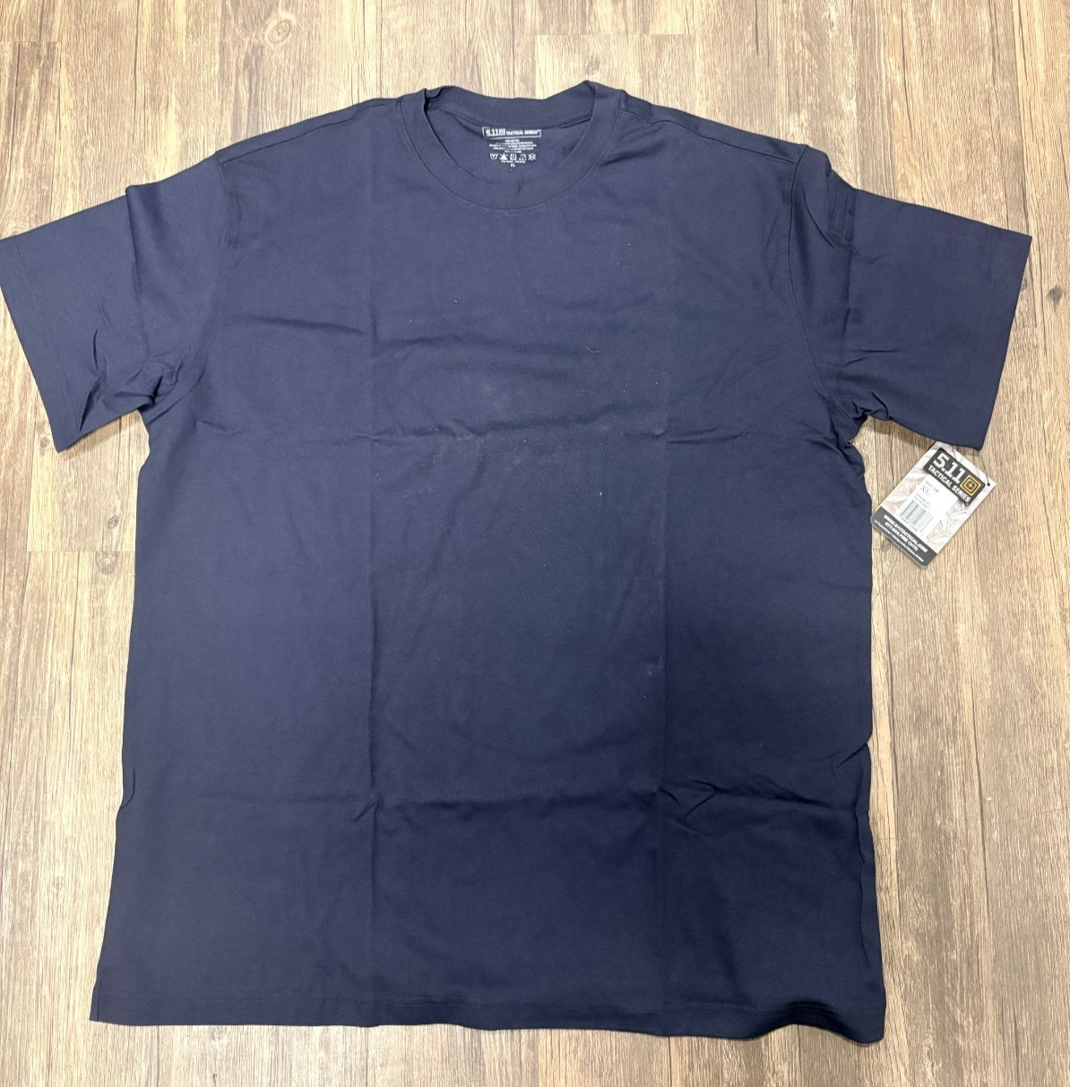 511 Tactical Shirt Mens Size XL Professional Short Sleeve Tee Fire Navy