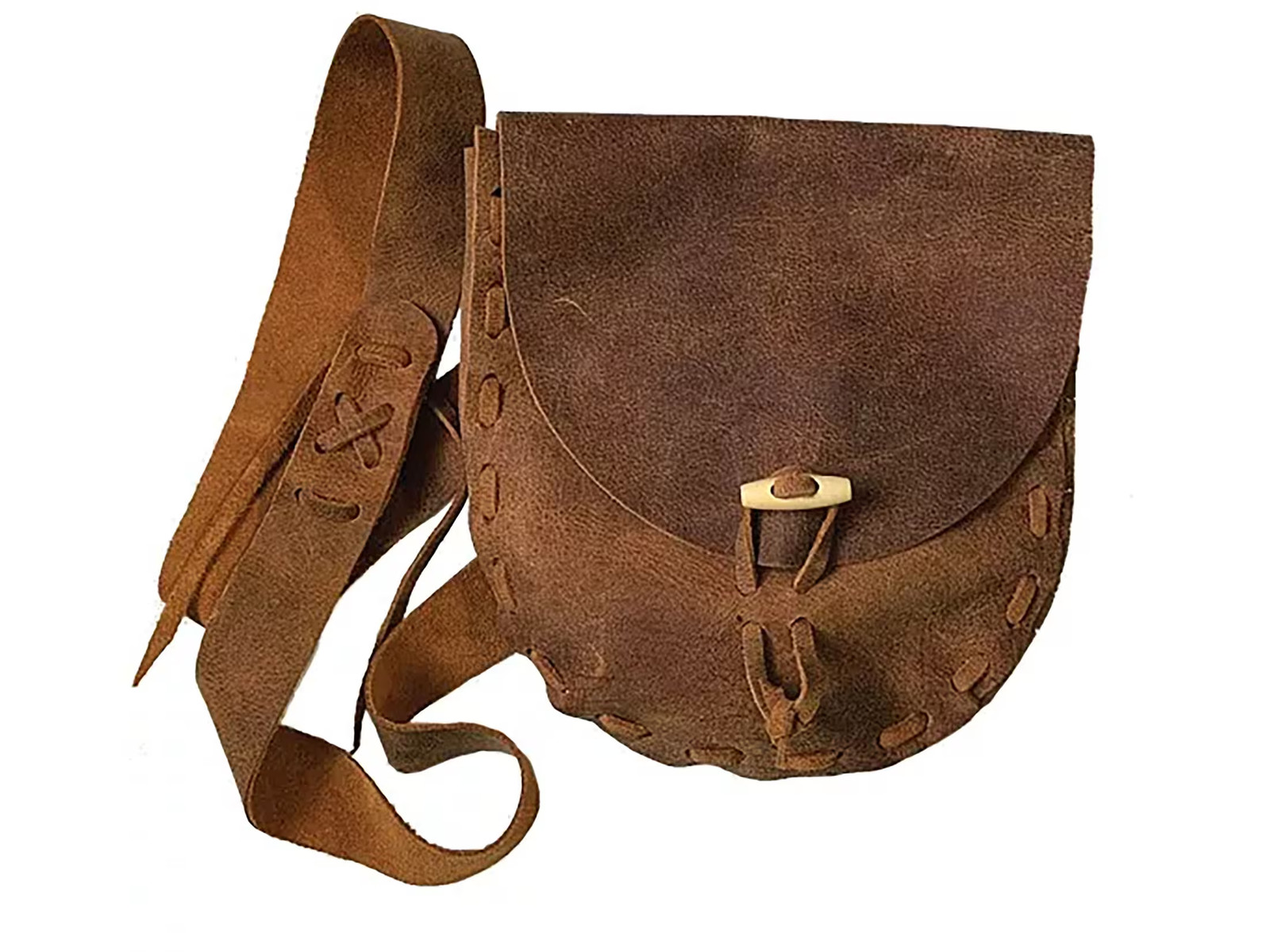 RMC Ox-Yoke Hand Laced Possibles Bag