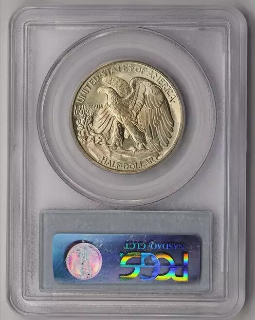 1939 Walking Liberty Half Dollar PCGS MS64