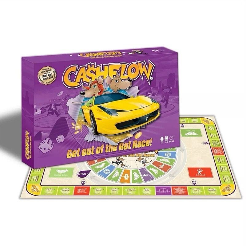 Rich Dad Cashflow Classic Board Game by Robert Kiyosaki (English)