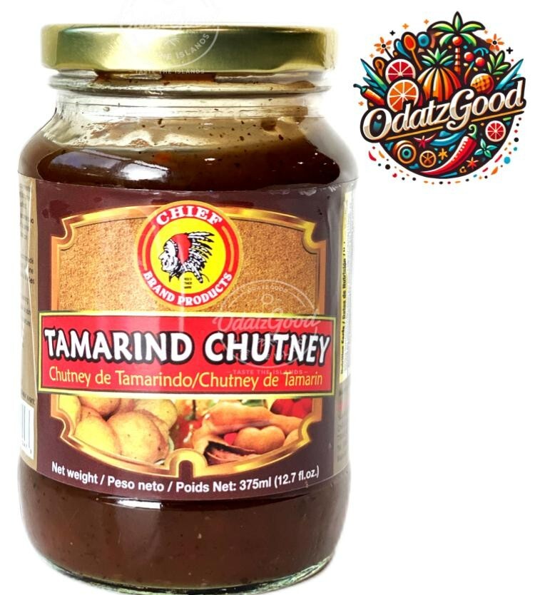 Chief Tamarind Chutney | Product of Trinidad & Tobago | 12.7oz (375ml)