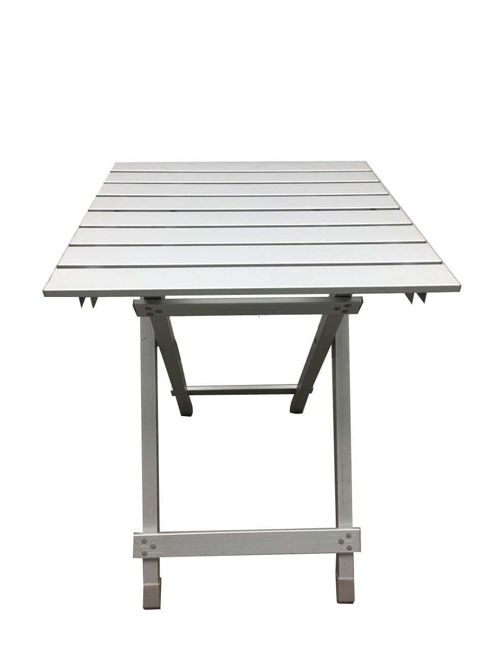 Compact Lightweight Aluminum Folding Camping Table Rust-resistant for Backyard