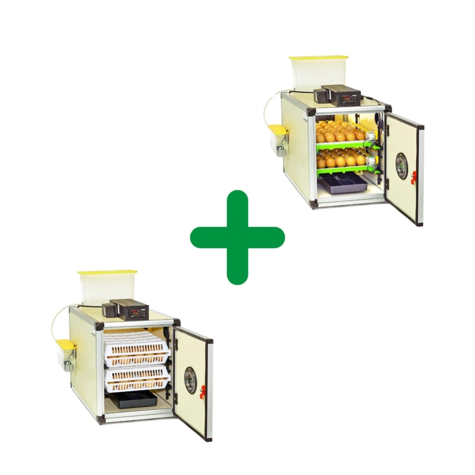 120 Eggs Incubator Kit (60 Set + 60 Hatch)