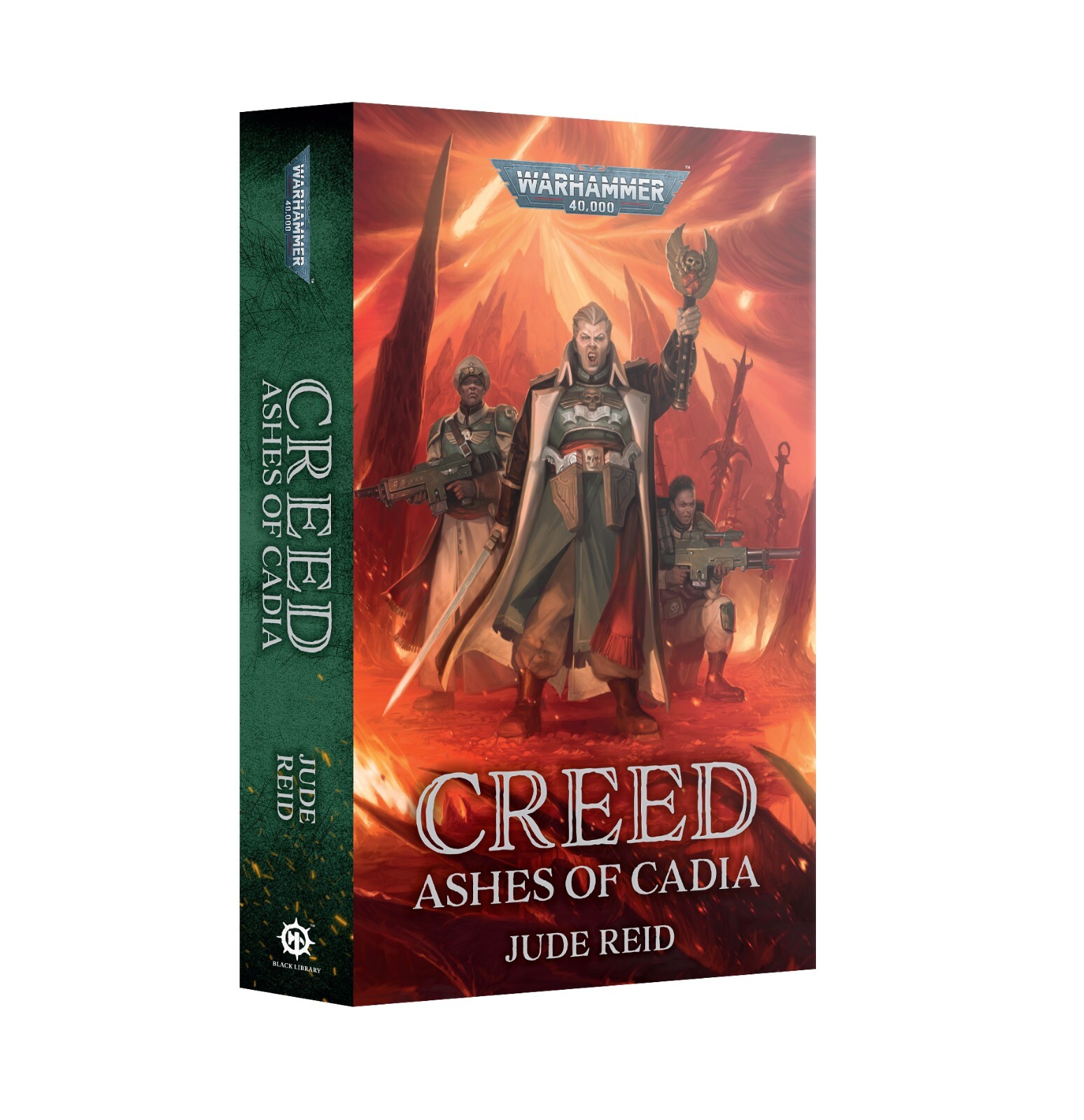 Warhammer 40k Creed: Ashes of Cadia (PB) NEW paperbook