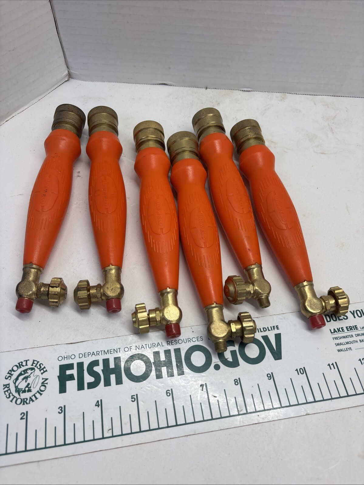 UNIWELD TH6 TORCH HANDLE QUICK & SCREW CONNECTIONS