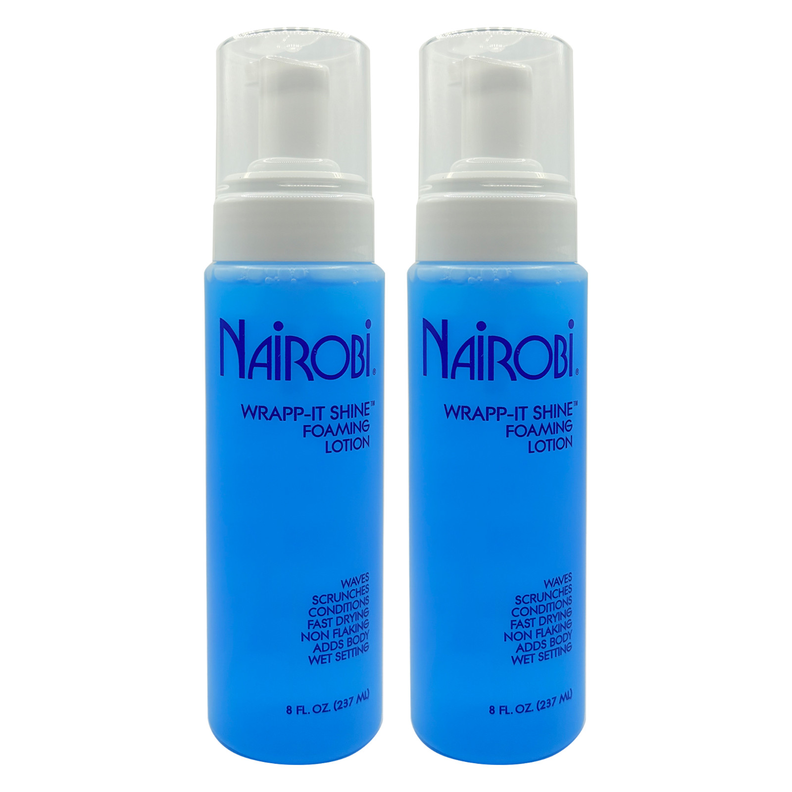 Nairobi Wrapp-It Shine Foaming Lotion (8oz) (2PACK)