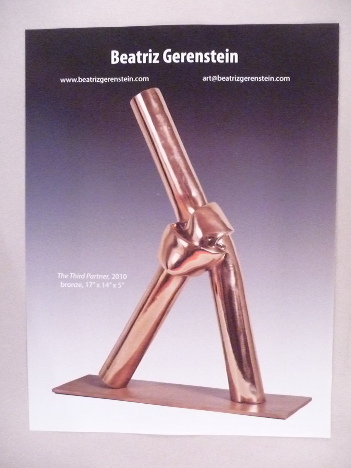 Beatriz Gerenstein MAGAZINE AD - 2010