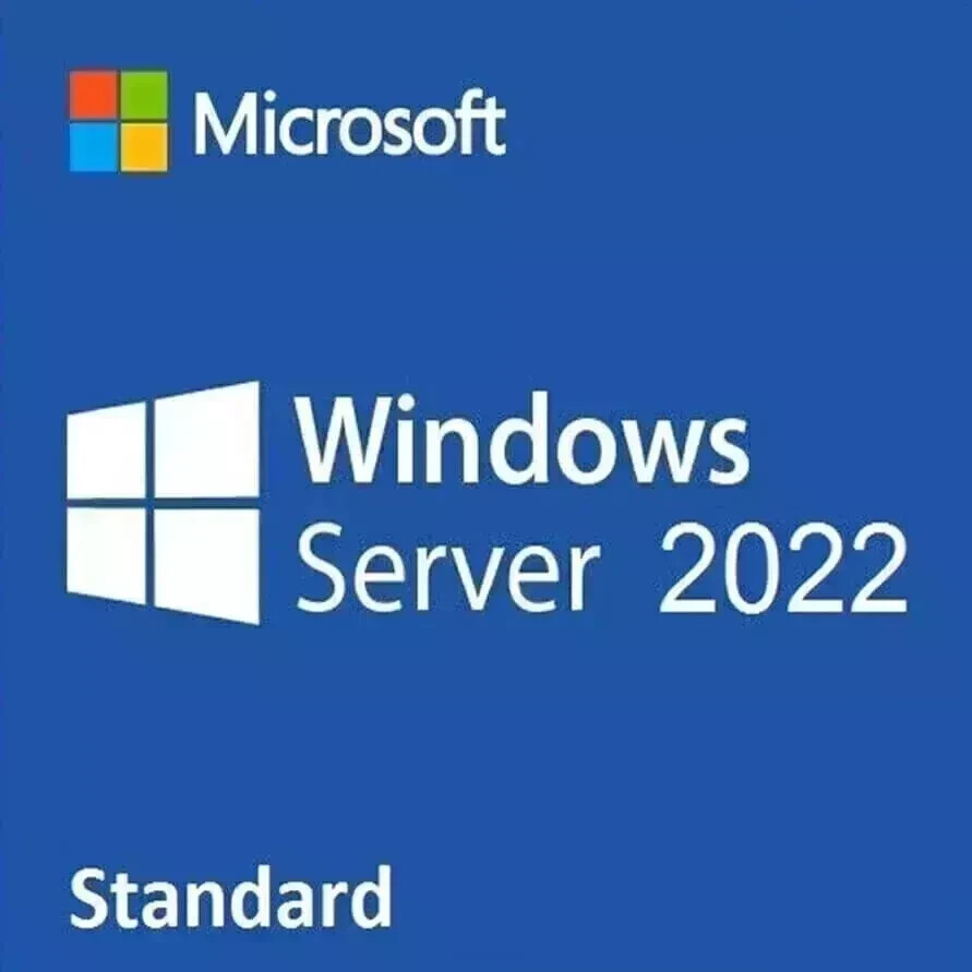 Microsoft Windows Server 2022 Standard Retail Key, Online Activation, Key Only