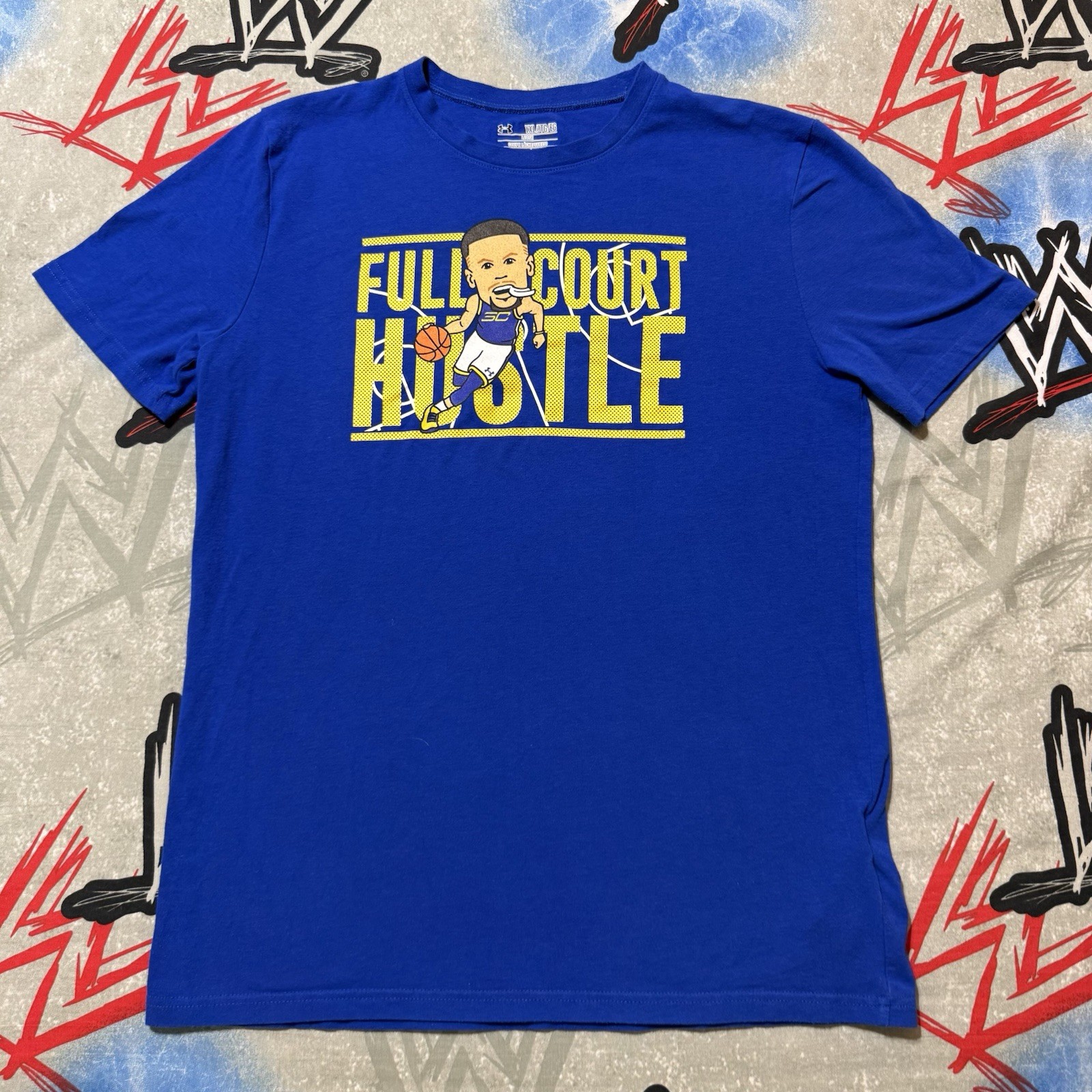 Steph Curry Full Court Hustle Youth XL T-Shirt