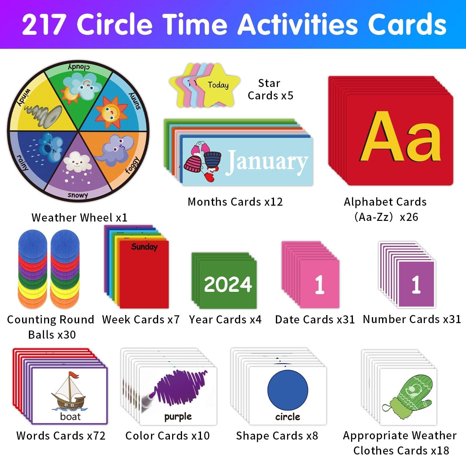 Circle Time Learning Center Classroom Pocket Chart Preschool, Educational Poc...