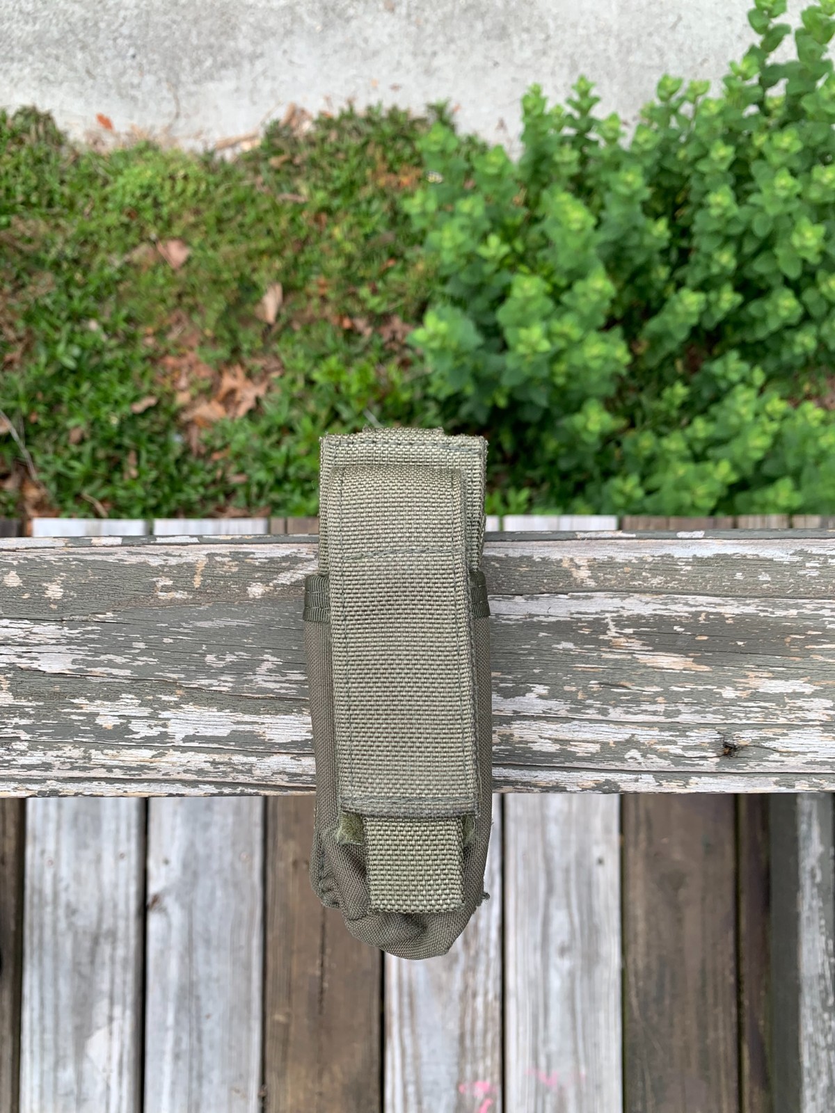 Tactical Assault Gear Single Pistol/Tool/Flashlight Pouch Ranger Green, Molle