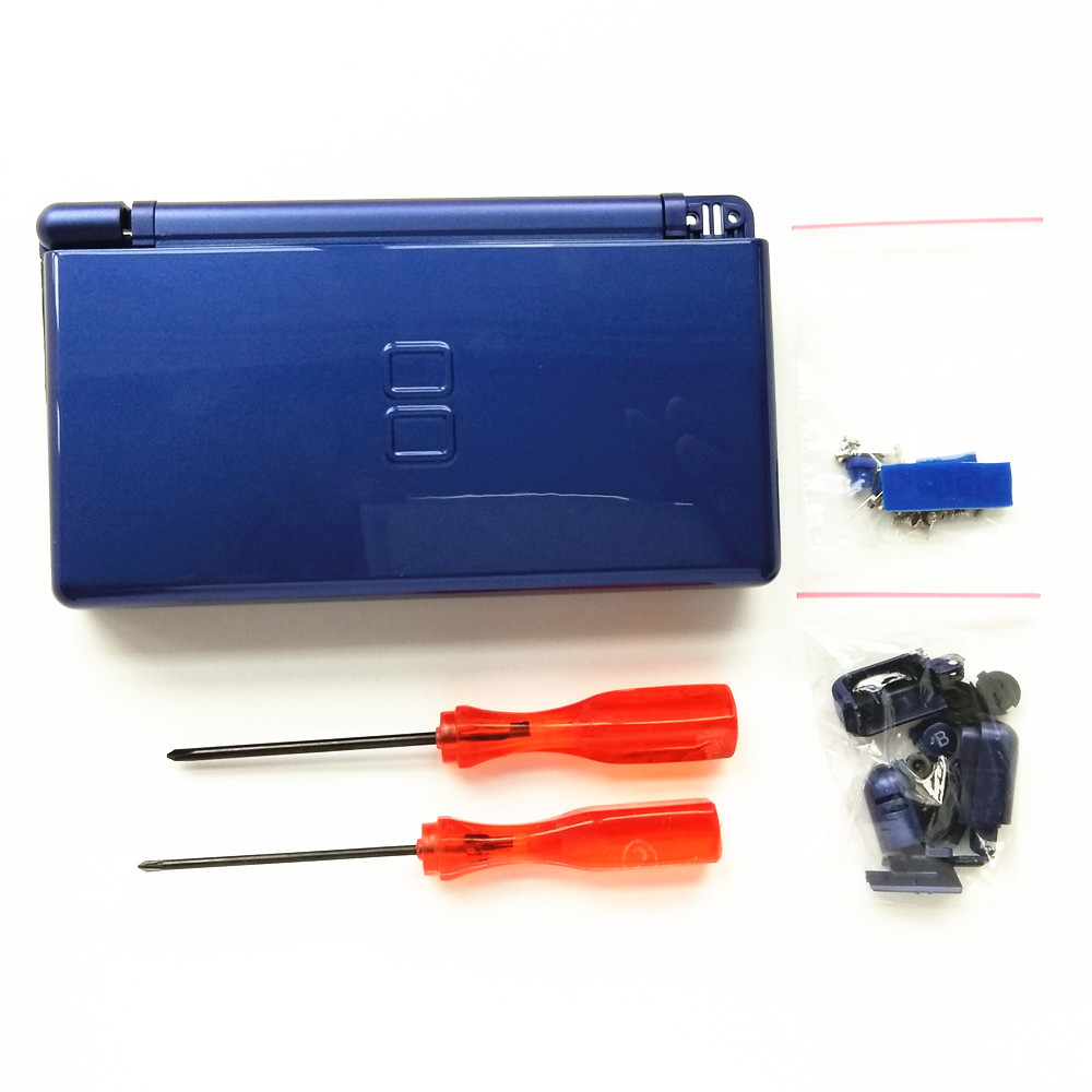 Replacement Blue Housing Shell Case Kit for DS Lite, NDSL DSL Casing Repair Part