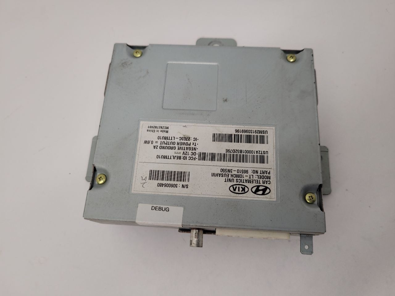 13-16 HYUNDAI EQUUS Communication Telematics Blue Link Module Dash 965103N550