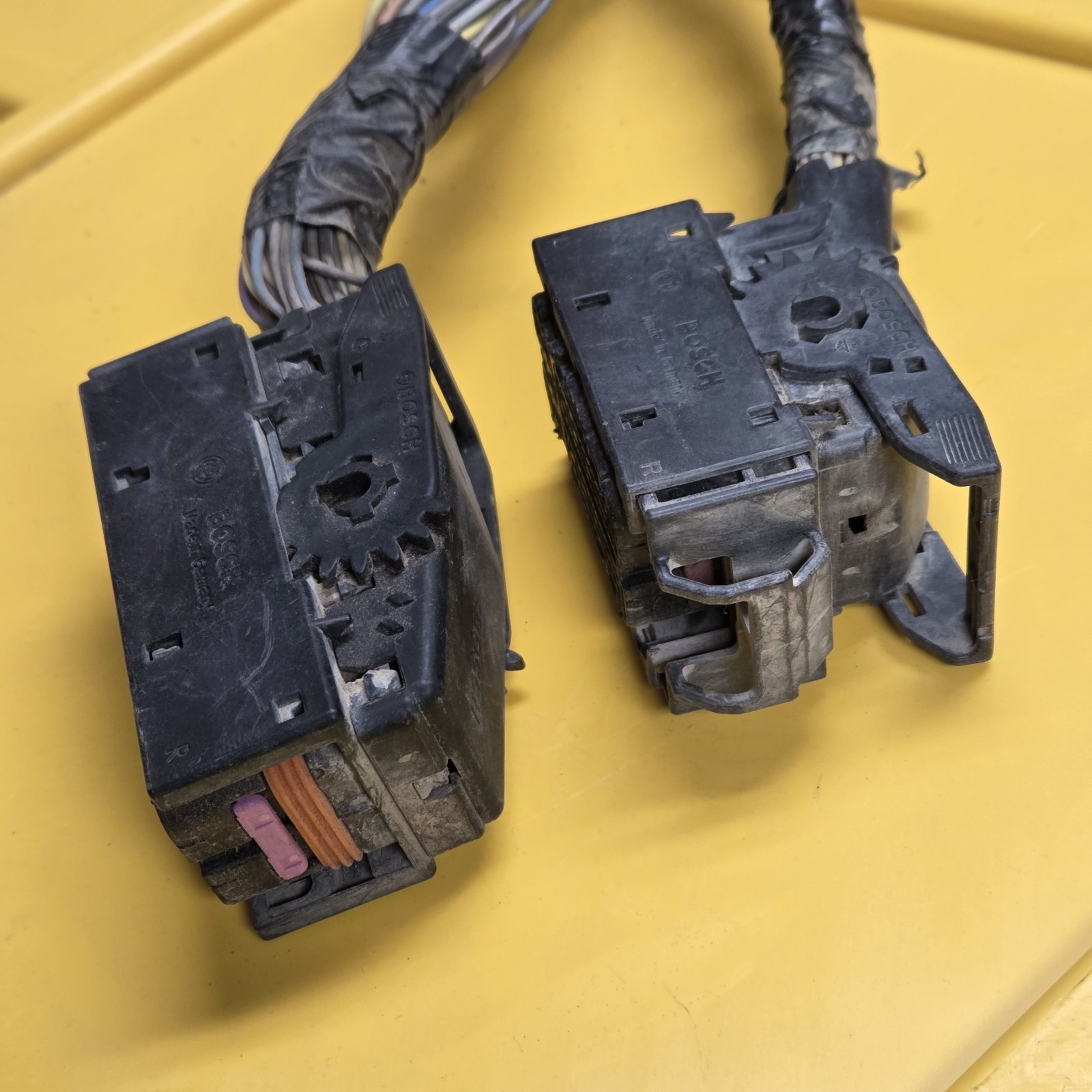 DURAMAX LMM PCM ECM ENGINE WIRE HARNESS PIGTAILS BOSCH COMPUTER CONNECTORS OEM