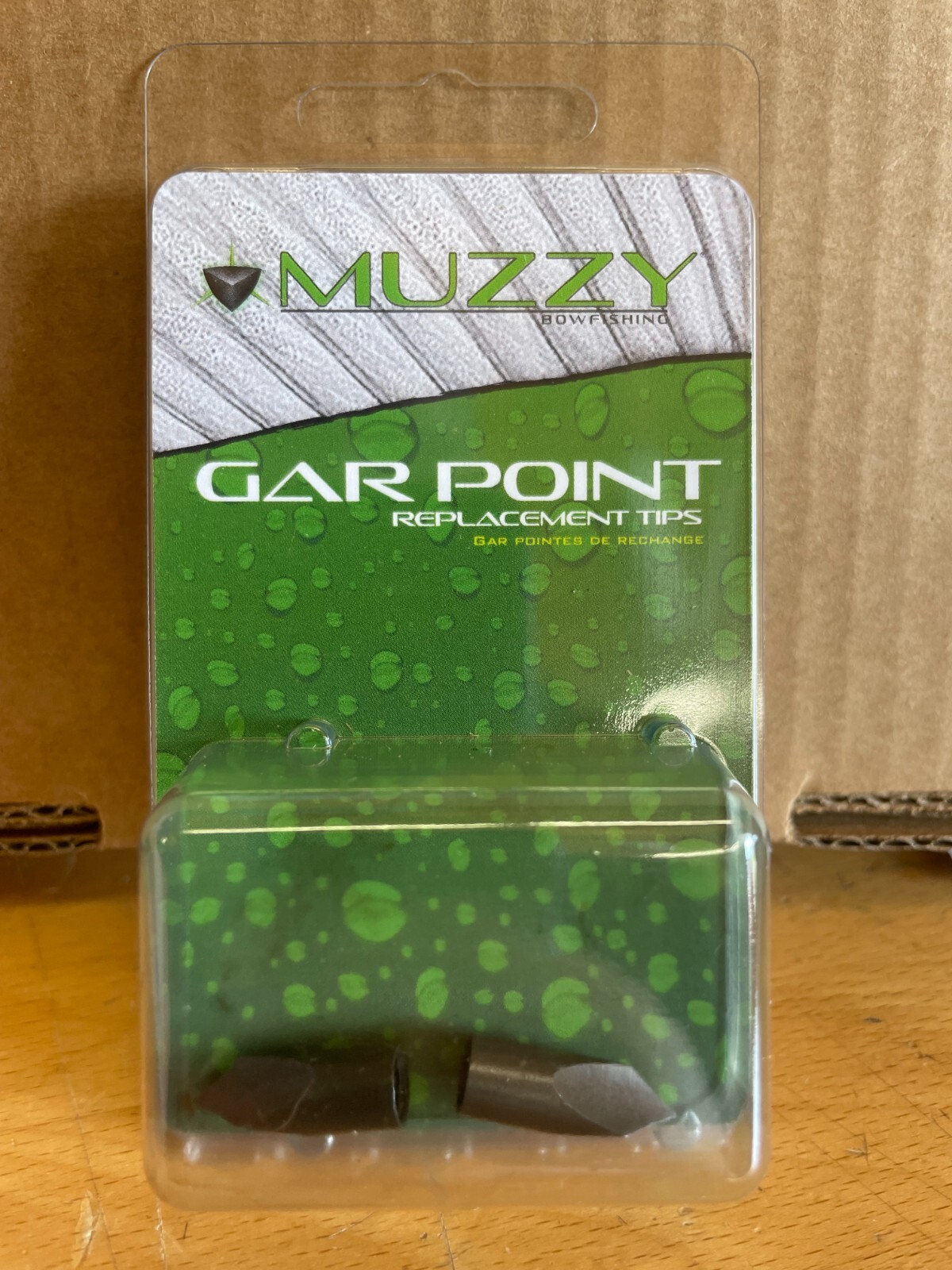 Muzzy Gar Bowfishing Replacement Tips - Gar Tip (2 pack) 1050 Bow Fishing
