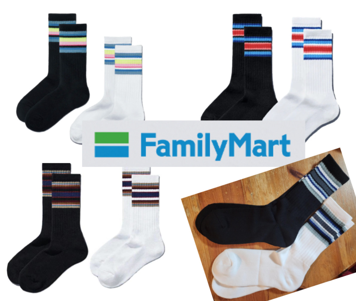 2025 Family Mart  Japan Seasonal Line Socks Exclusive