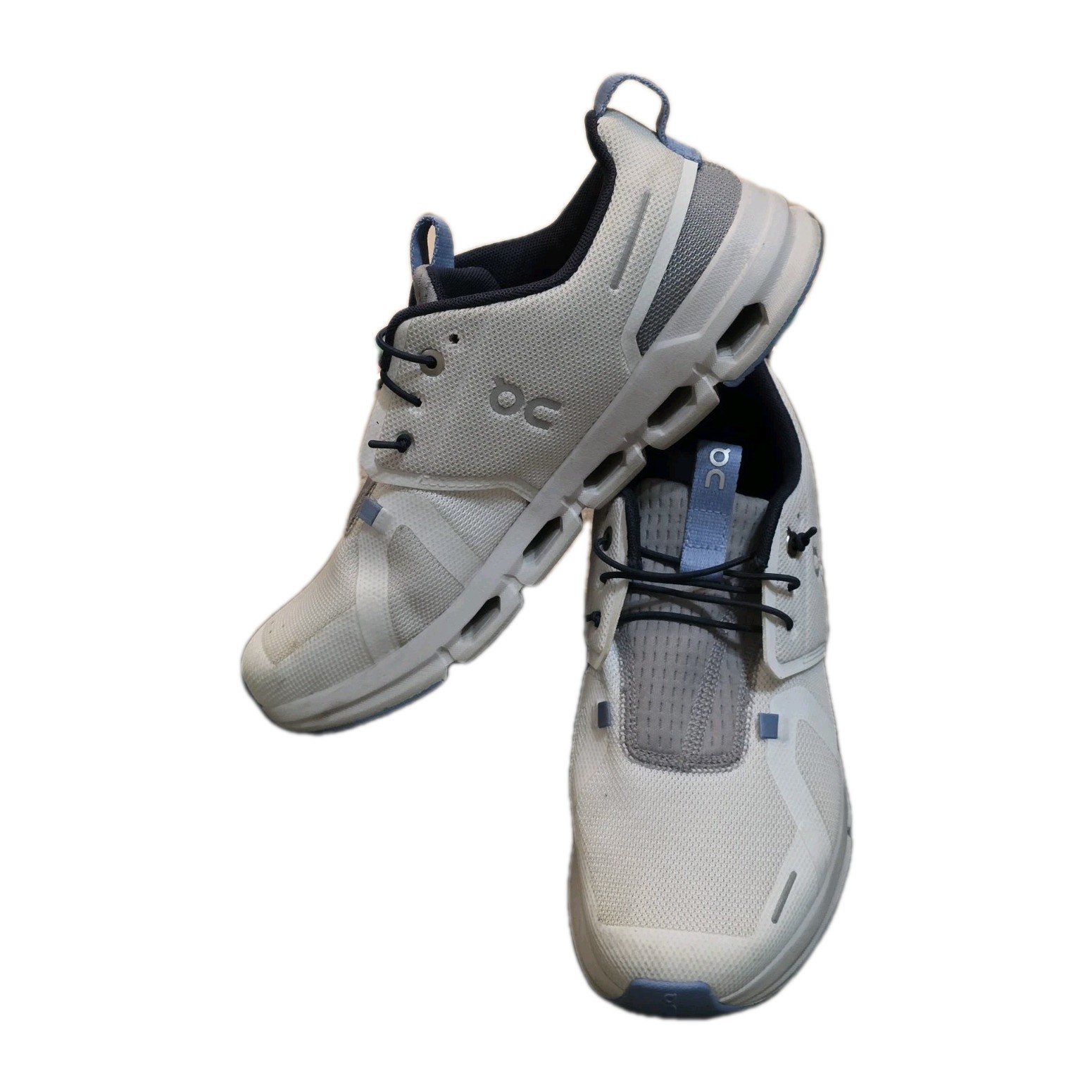 On Cloud Sky White Alloy Youth Size Y6  38.5     Womens Light