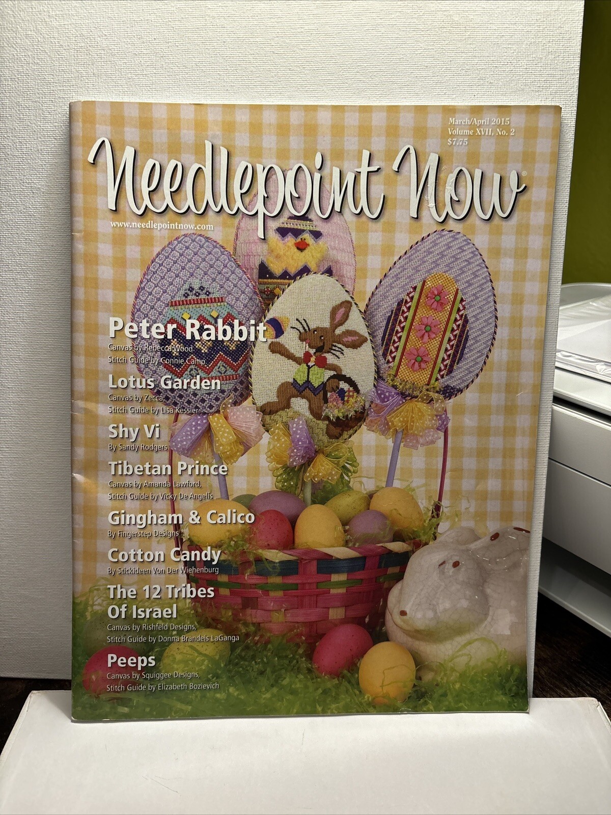 Needlepoint Now Magazine March/April 2015 Needlepoint Patterns and Projects