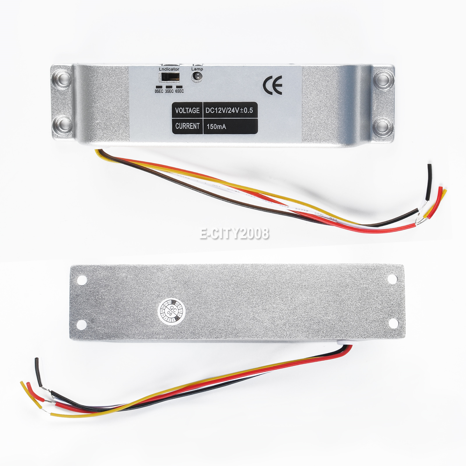 DC 12V Magnetic Lock Electric Drop Bolt Induction Door Gate Entry Access Control