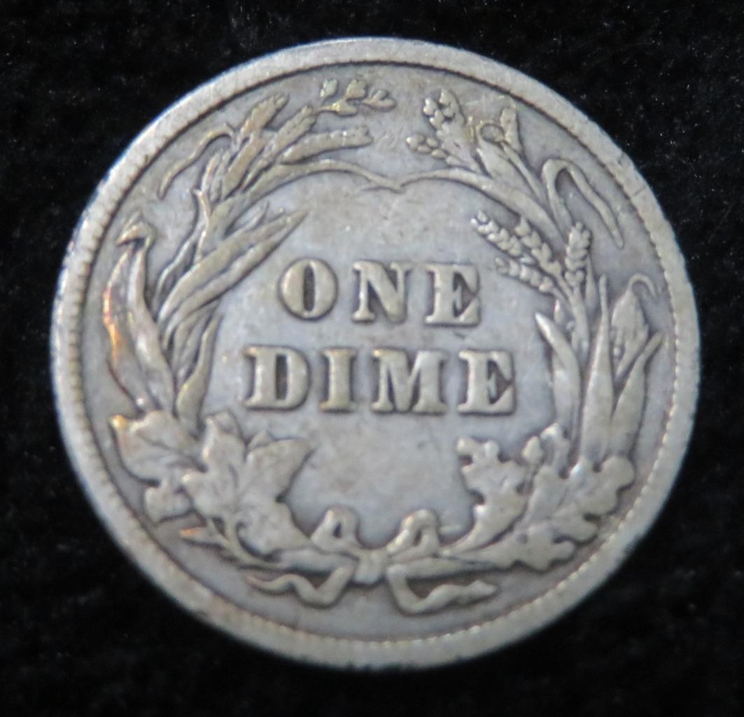 1904 Barber Dime * Better Grade * Partial Liberty * 5600