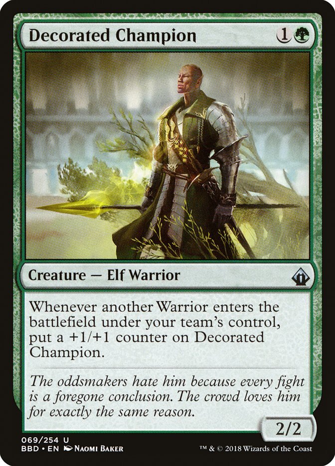 Decorated Champion [Battlebond] Magic MTG