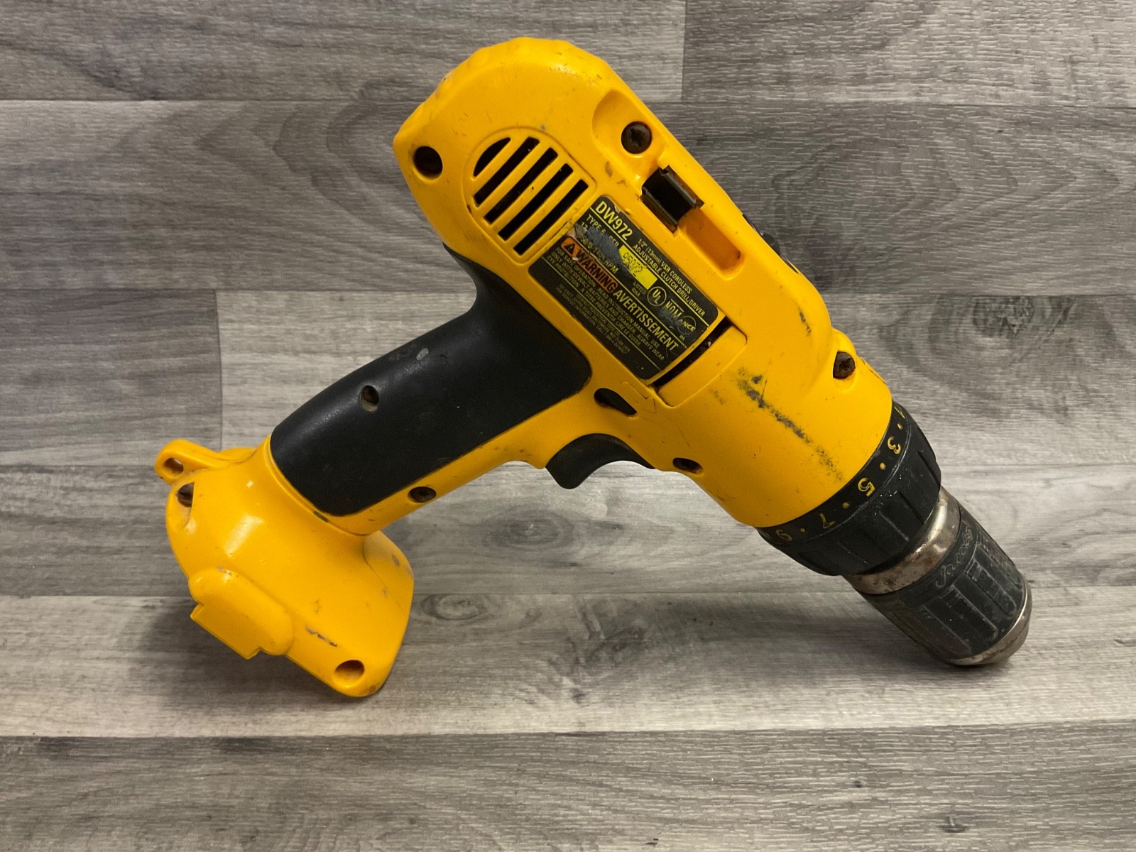 DEWALT DW972 12V Cordless Drill - Bare Tool Only - Tested / Working