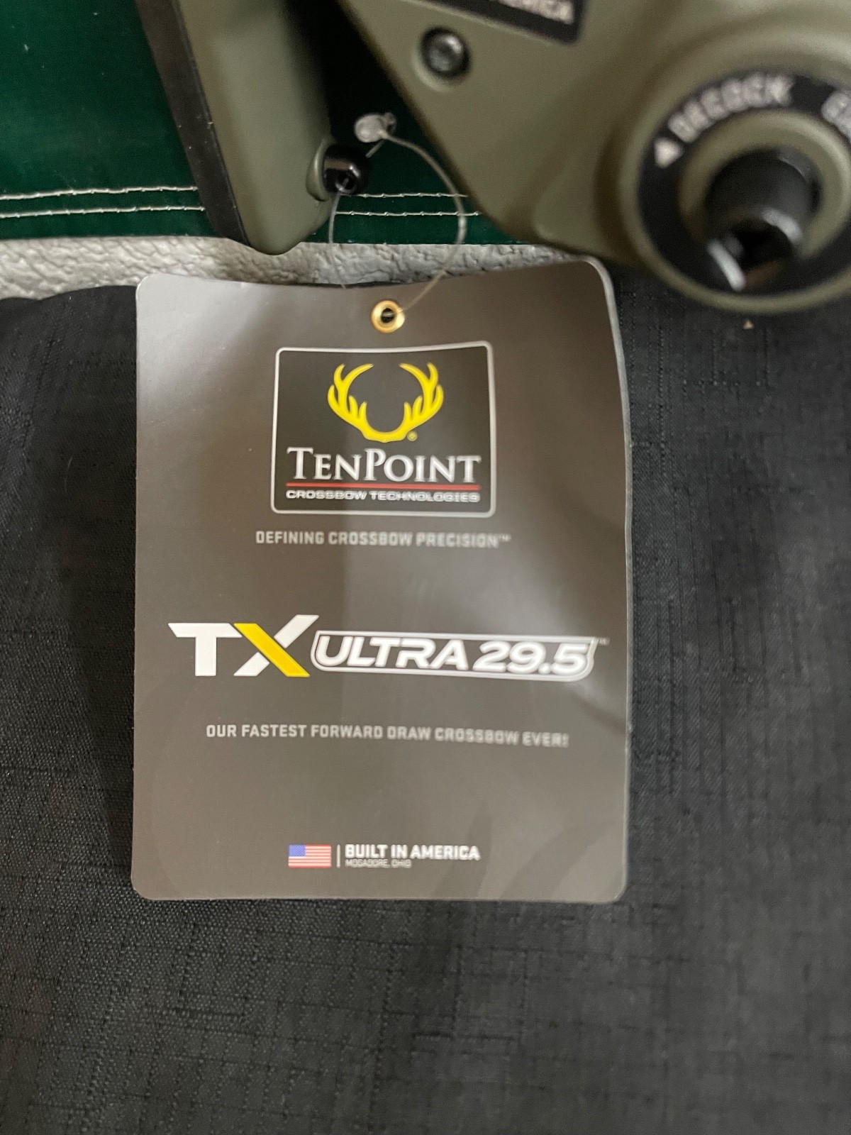 TenPoint TX Ultra 29.5 Rail-Less ACUSLIDE Maxx Moss Green Authorized Dealer NEW