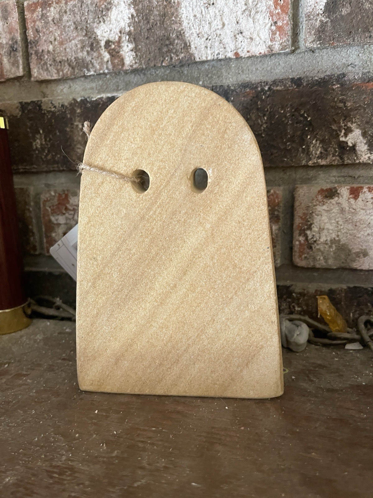 Becki Owens Sandstone Ghost Halloween Decor 2025 Minimalist Natural