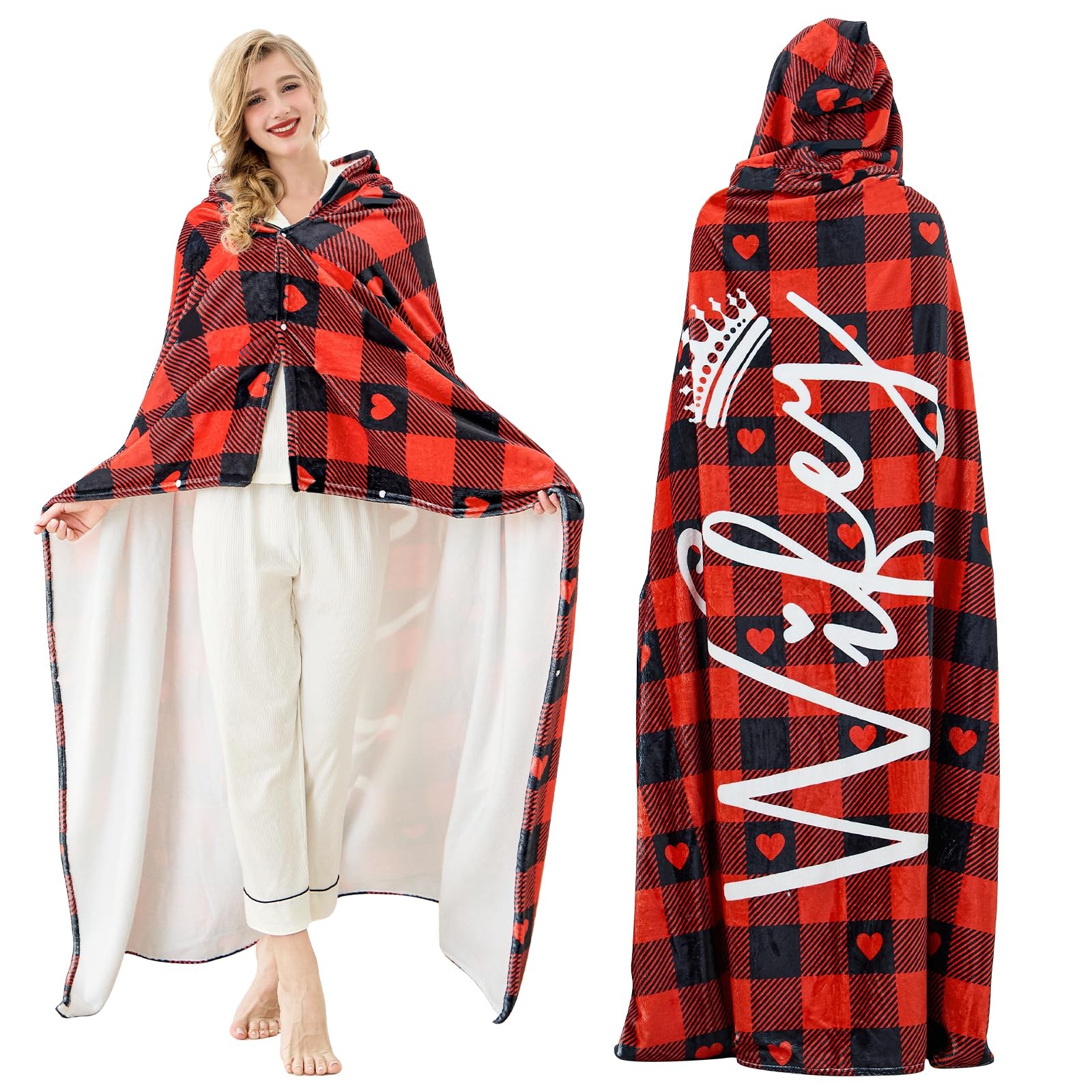Gift for Wife, Wife Wearable Blanket Gifts from Husband, 70*60in, Wifey