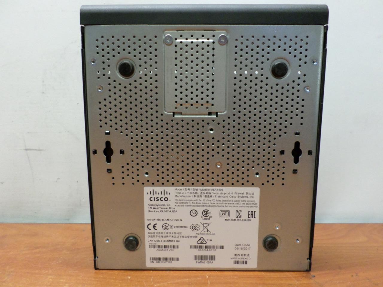 Cisco ASA 5506-X Network Security Firewall Appliance