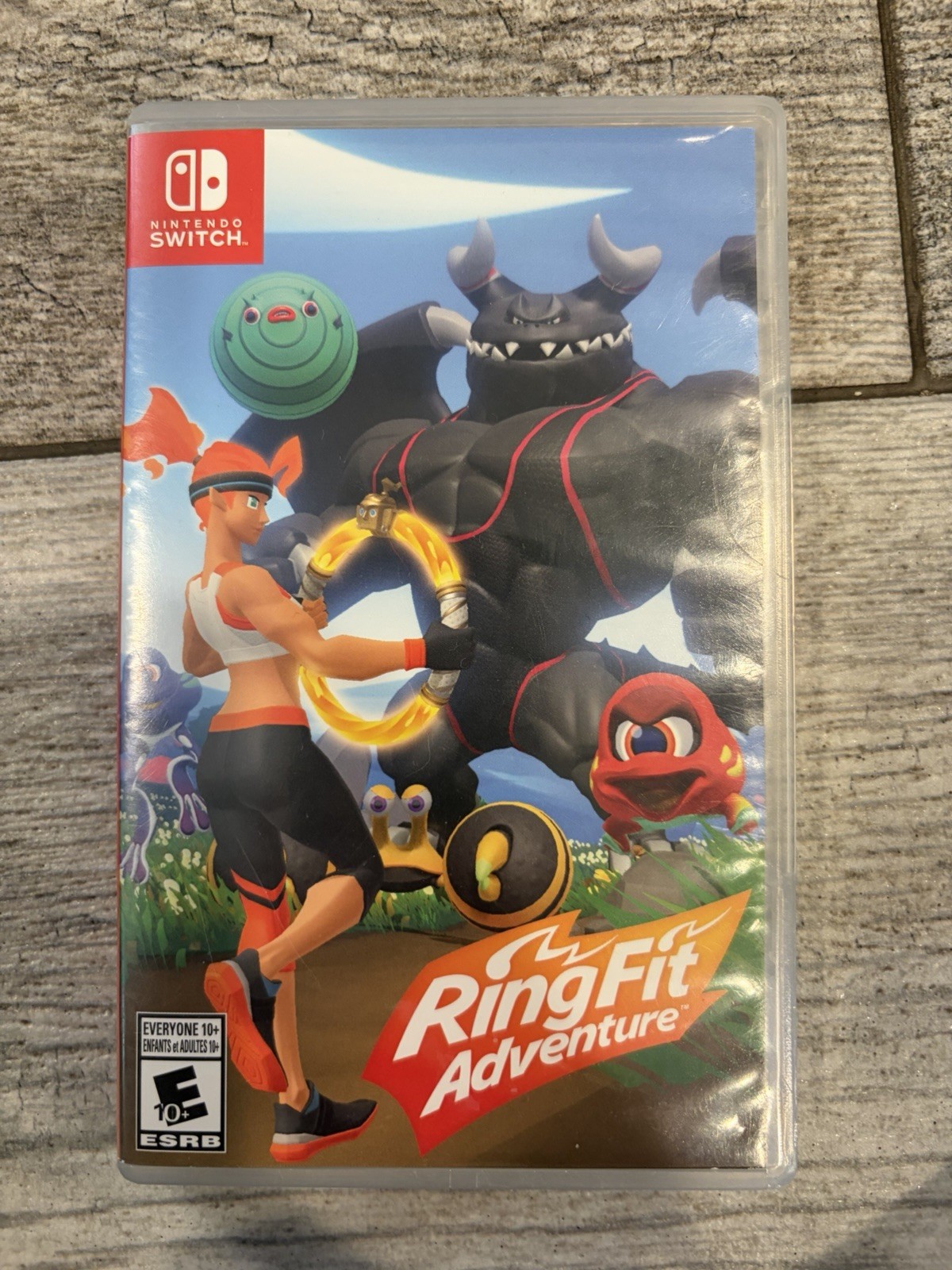 Nintendo Switch Ring Fit Adventure Game + Ring-Con Bundle 2019 Region Free