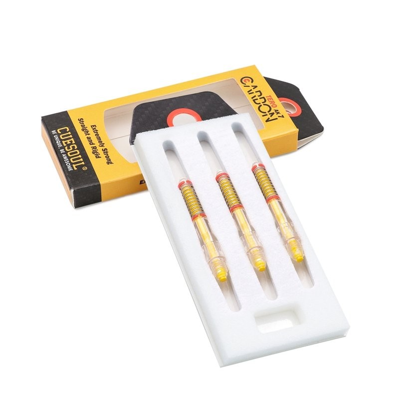 CUESOUL TERO AK7 Carbon Dart Shafts/Stem Built-in Spring Telescopic-Size C-35mm