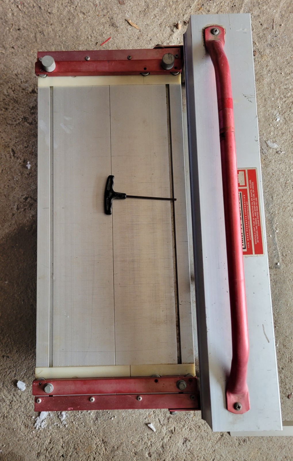 Van Mark 24" Trim-A-Slitter Model S24A
