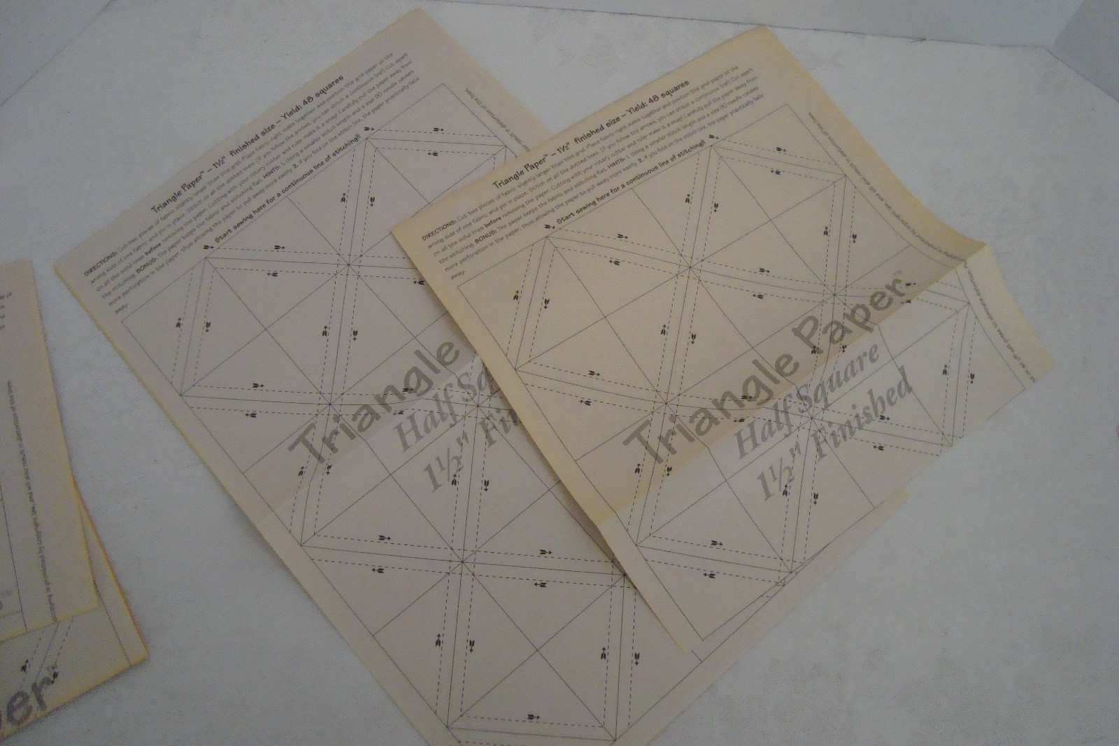 Half Square Triangle Paper ~ Variety Pack ~ READ