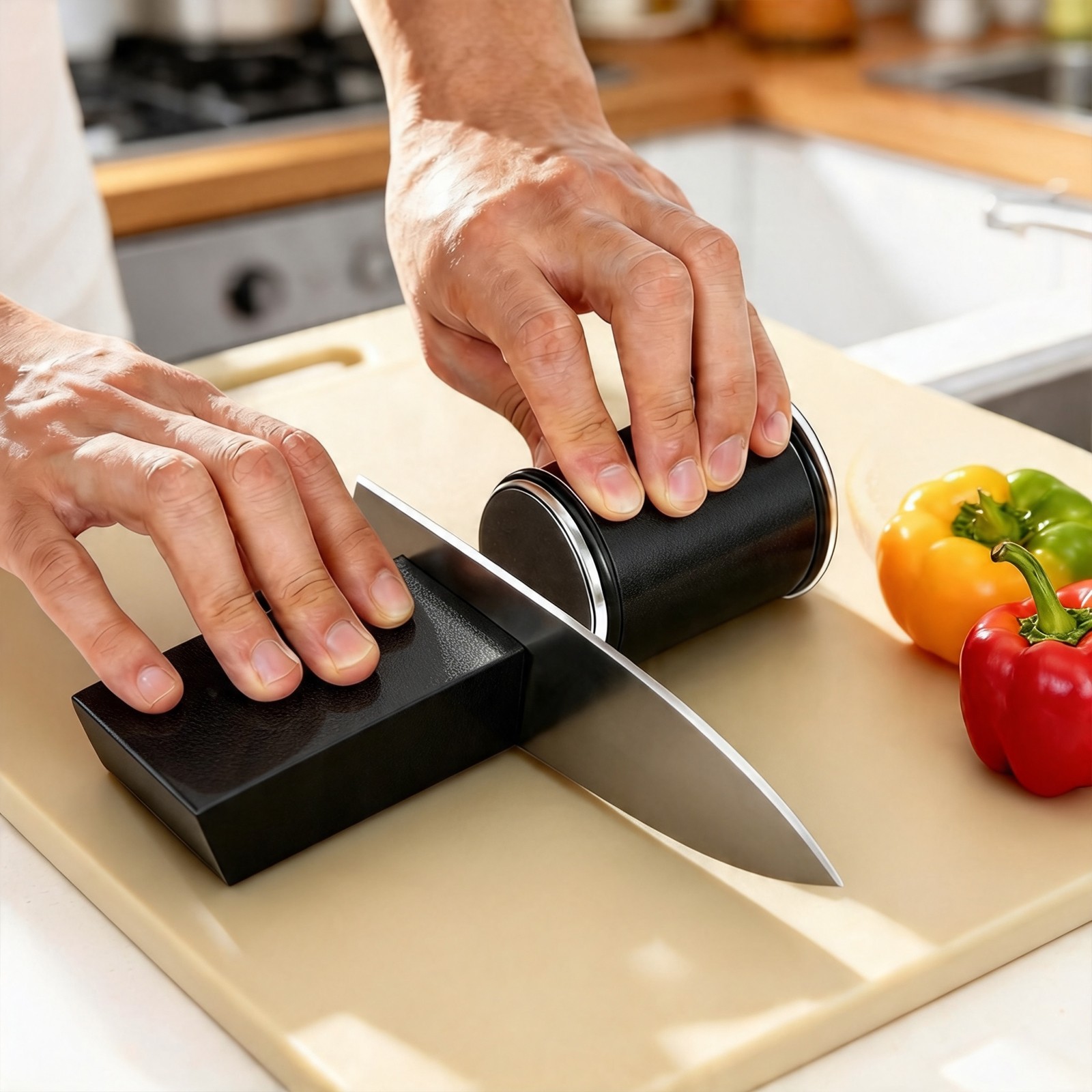 Manual Rolling Sharpening Stone Adjustable Angle Diamond Knife Rolling Sharpener