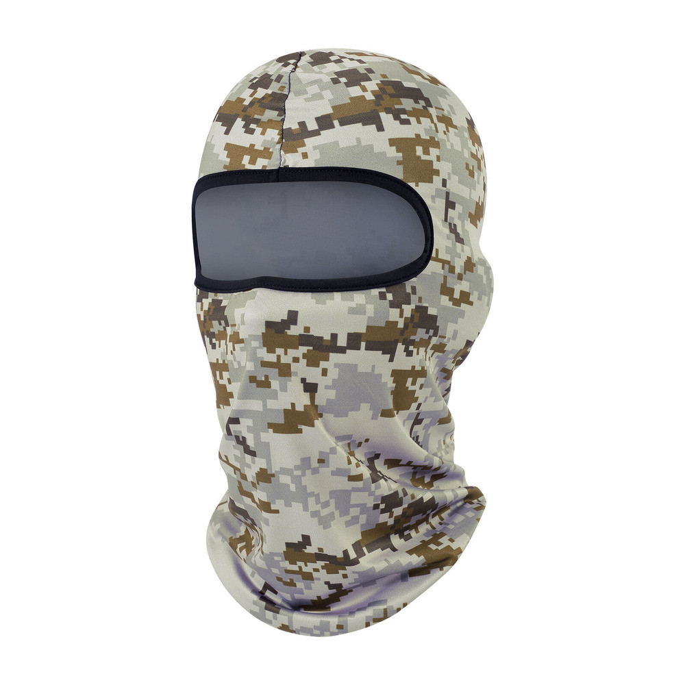 Tactical Camo Balaclava Full Face Mask UV Protection Hood Mask for Men Women US