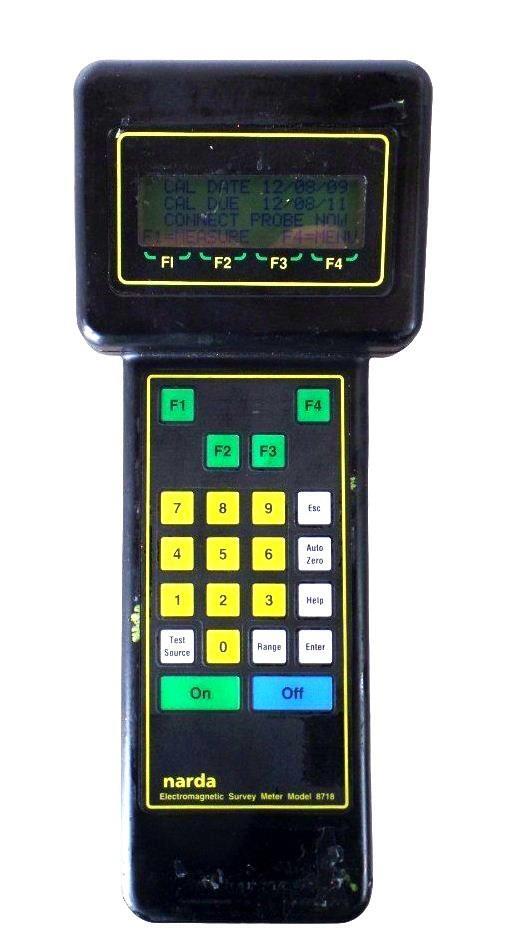 Narda 8718 Electromagnetic Survey Meter - Free Shipping