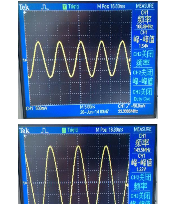 NEW AD9959 module DDS 4-channel source STM32 support official software