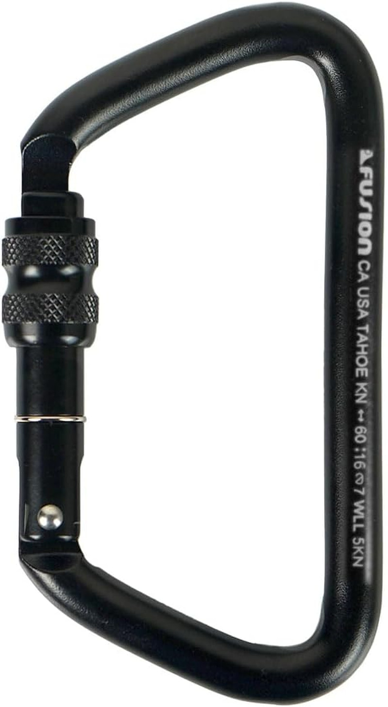 Screw Locking Carabiner 60KN -  Climb® Tahoe - Professional Rock Climbing Carabi