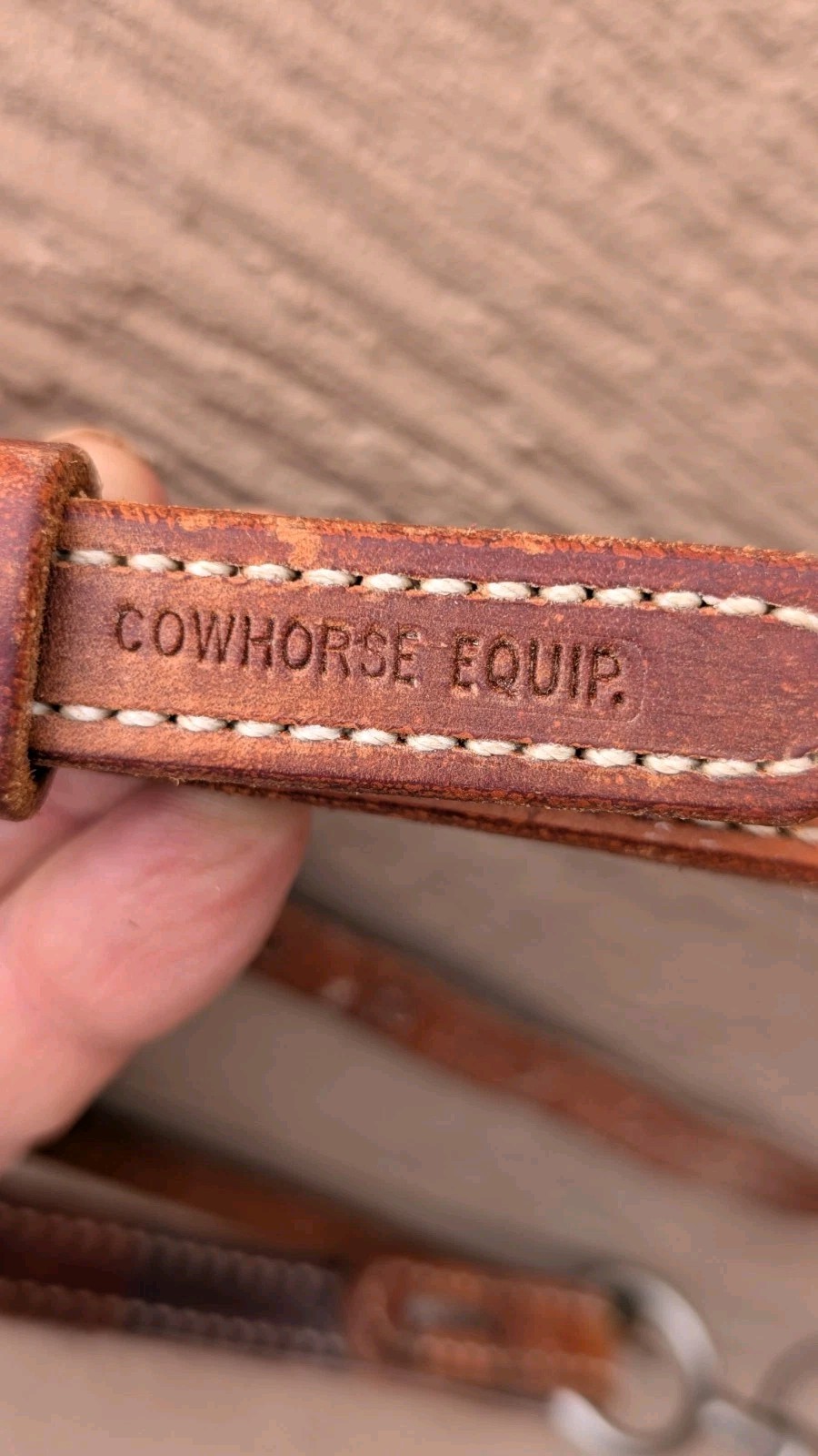 Tom Balding High Port With Headstall & Reins