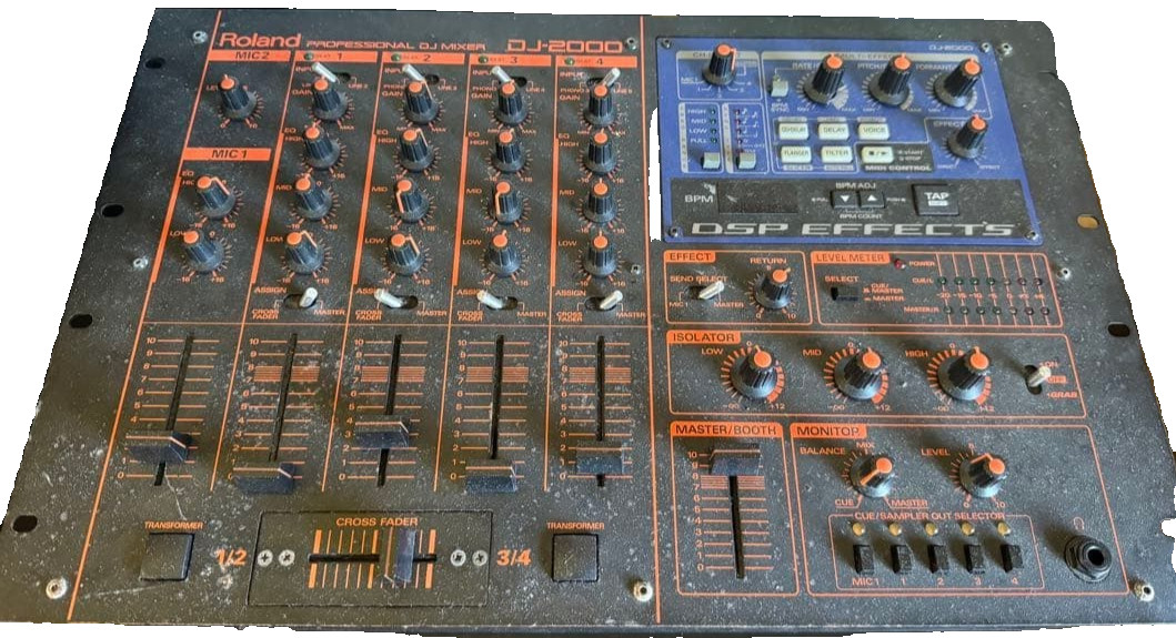 Roland DJ-2000  DJ Mixer Free Shipping From Japan