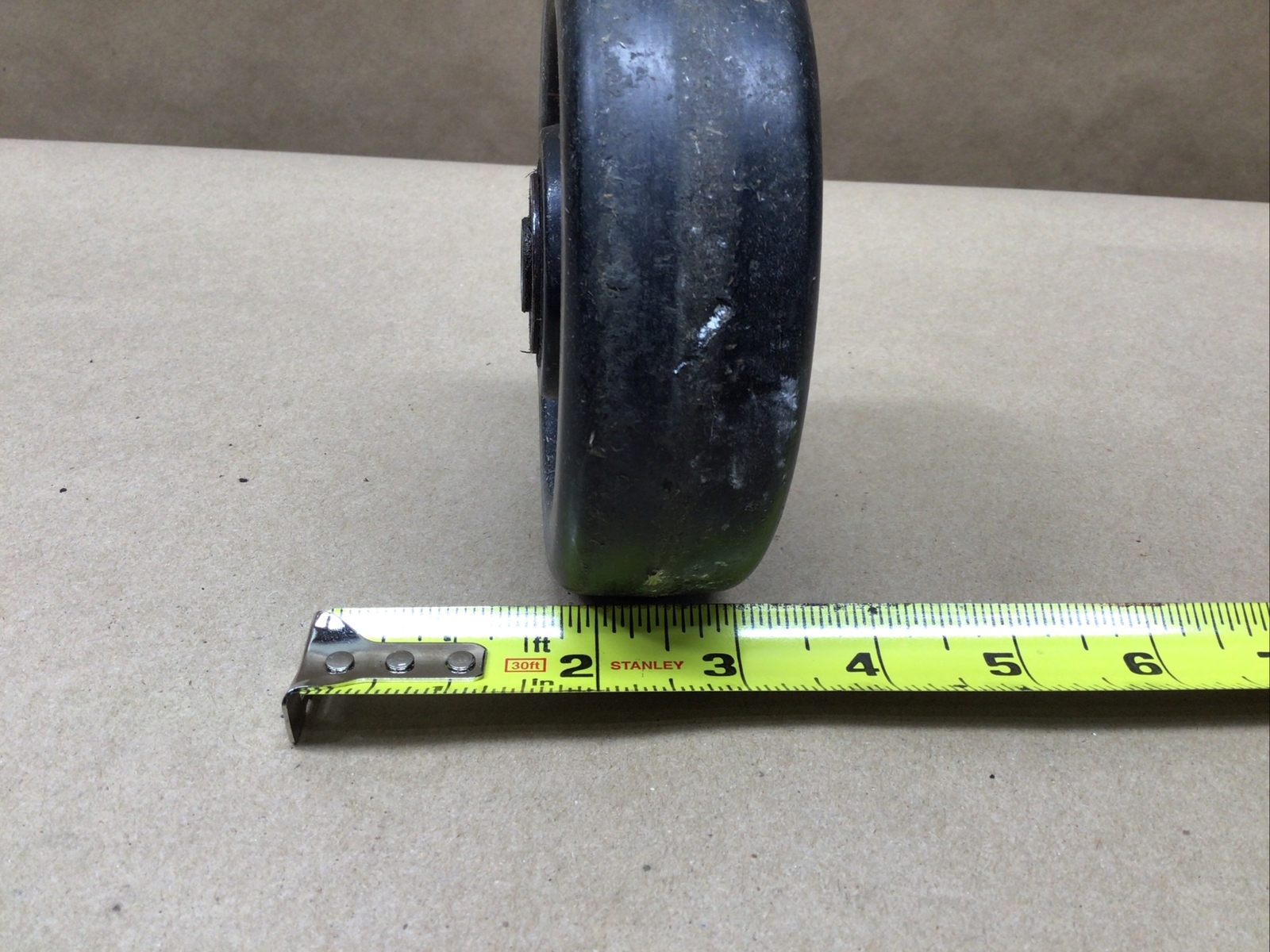 5" Wheel 1/2” ID Heavy DutyCaster Wheel PLastic #75B52PR3