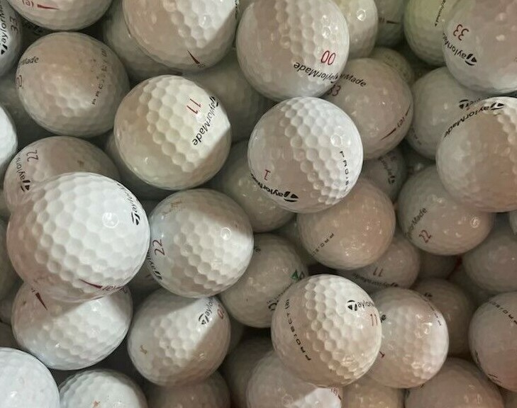 4 Dozen (48) Taylormade Project a AAAA (4A) Near Mint Used Golf Balls