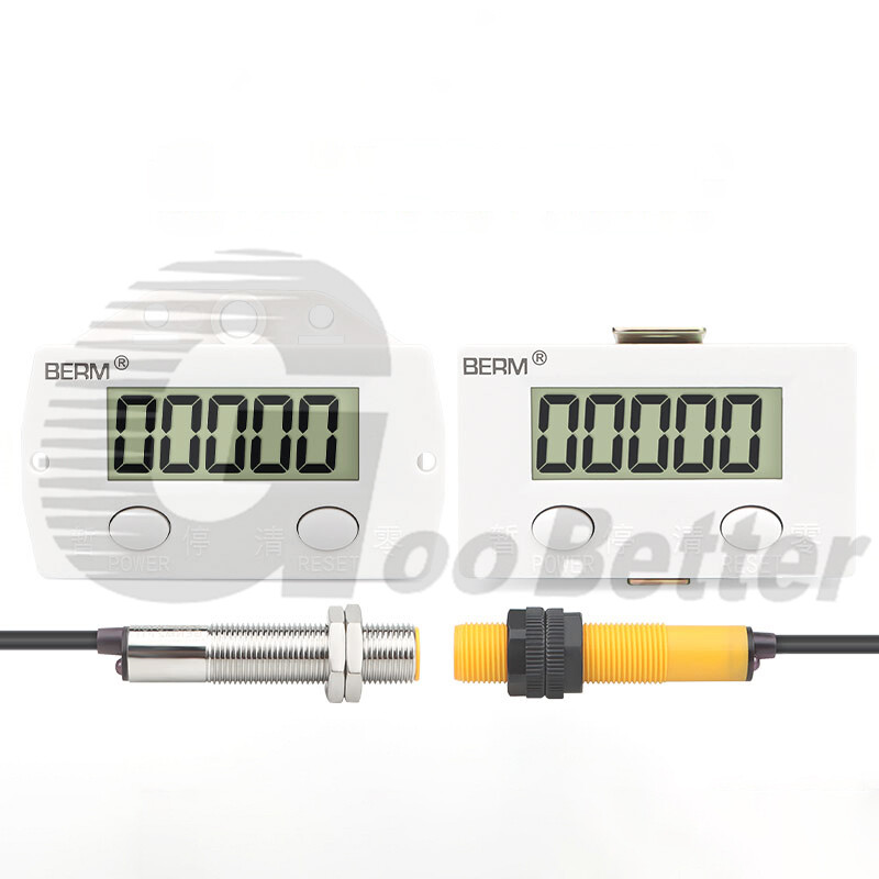 New 5 6 Digits LCD Display Electronic Counter With Sensor Control Counter