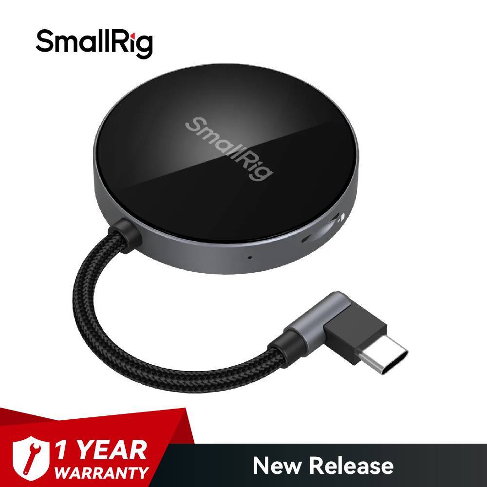 SmallRig SD/TF Reader, USB 4.0 High-Speed, Magnetic Dock for iPhone 16/Samsung