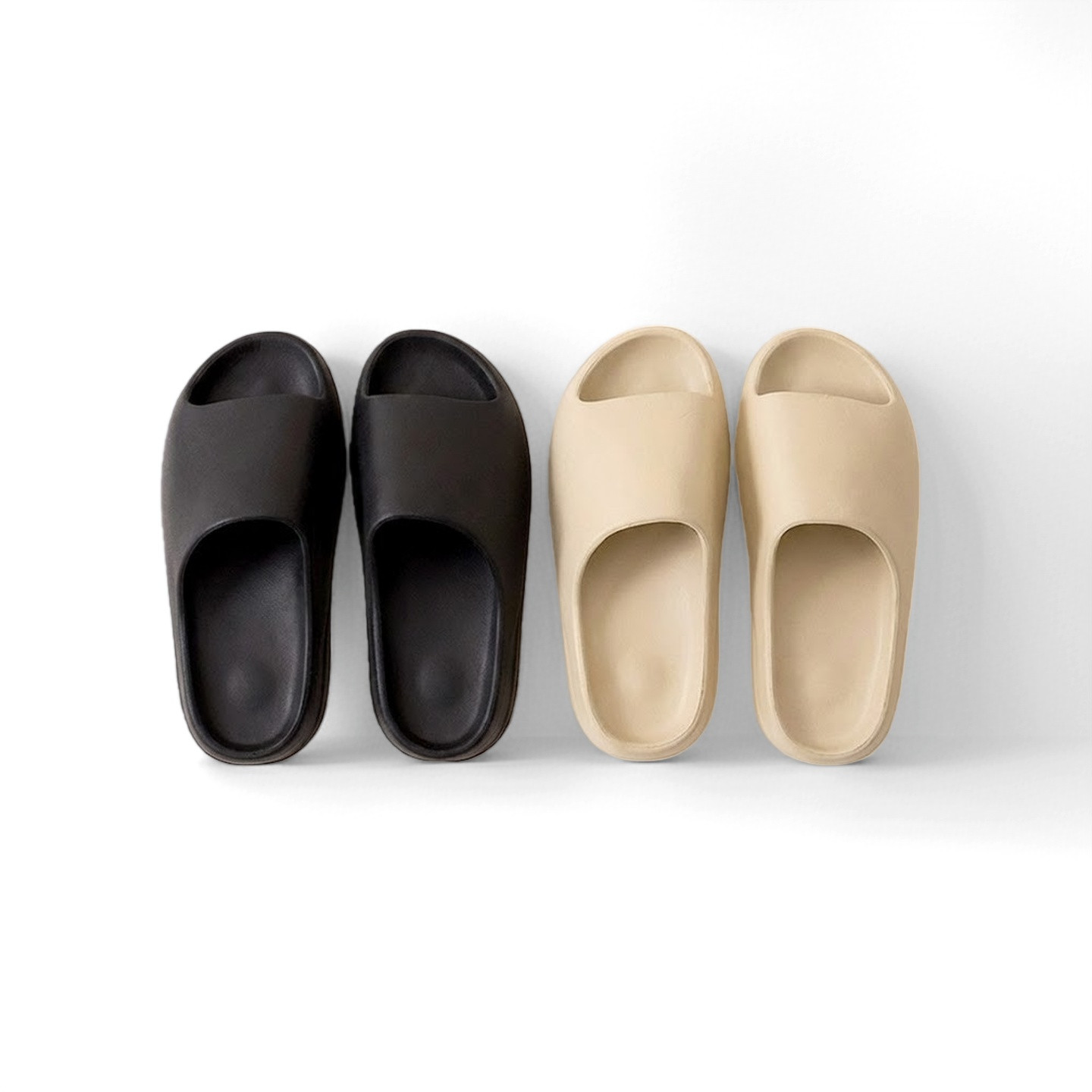 Unisex  Extra-Thick Foam Comfort Slides – Soft EVA Spa Sandals for Eve