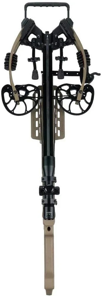 Xpedite 420 Crossbow with Rope and Crank Cocking Device, Compound Crossbow Packa