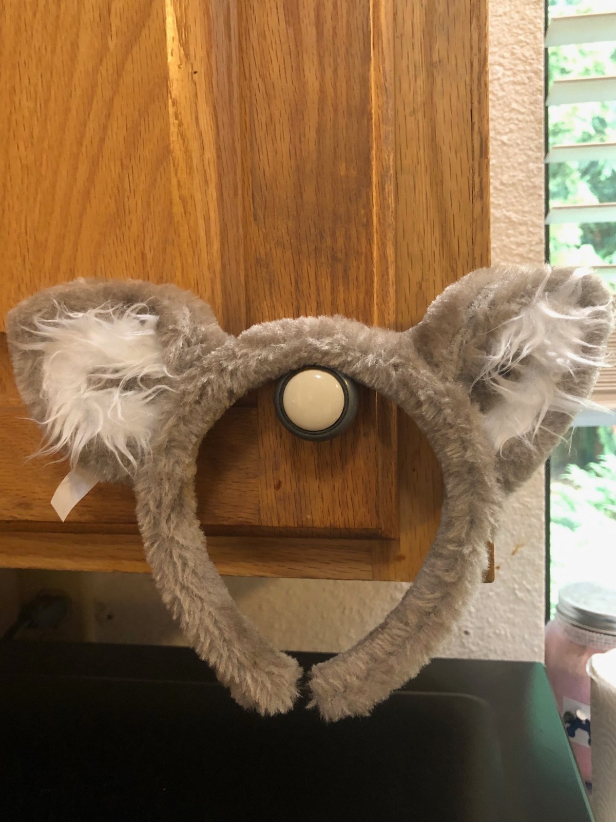 RARE! Never Worn! Great Wolf Lodge From 2010's Original Grey Wolf Ears!