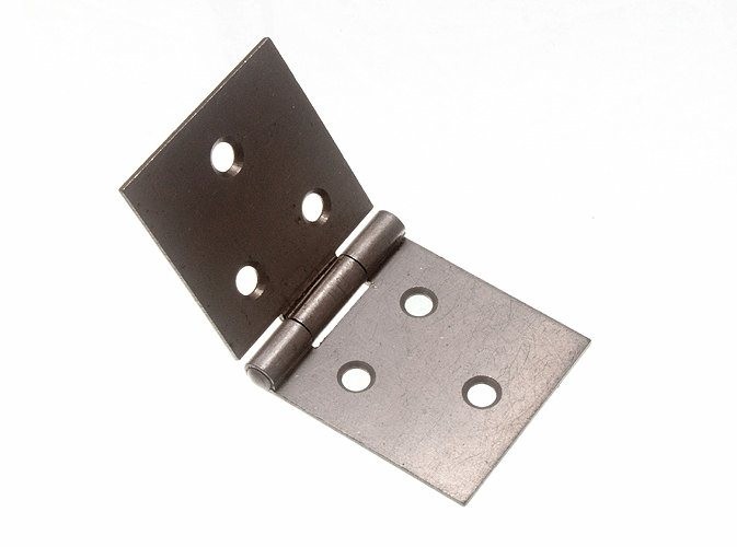 Pair Of Back Flap Hinges Steel Sc Self Colour 38mm X 89mm - NEW Onestopdiy